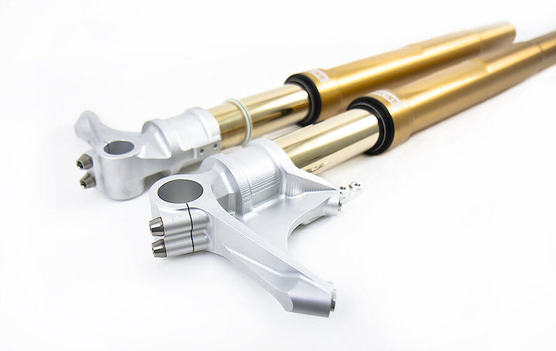 Öhlins FGRT 237 upside-down fork for Kawasaki ZX-10R ZX-10RR 2021–2026 gold anodised