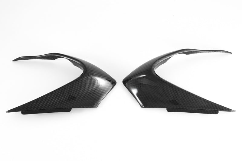 Fullsix carbon front fairing extension set for Ducati Panigale 1199, 200 Plain glossy finish