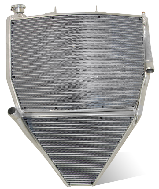 Febur FE1326S racing radiator for Kawasaki ZX-6R 636 RR 2019-2026