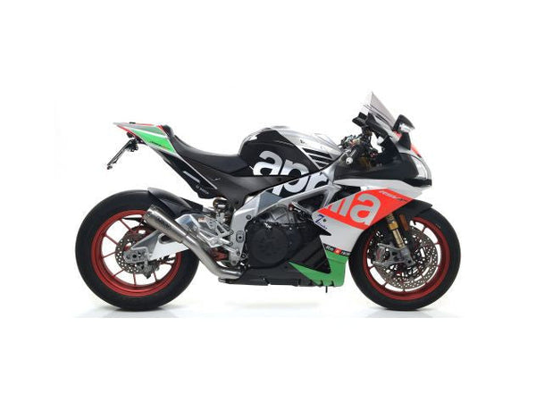 Arrow Pro-Race slip-on silencer 71214PRI stainless steel for Aprilia RSV4 RR RF 2017-2018
