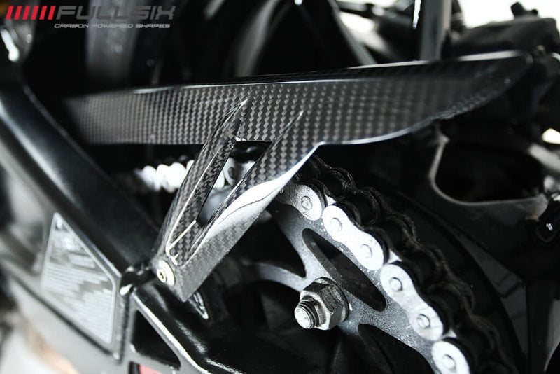 Fullsix carbon chain guard OEM for BMW S1000RR K46 2009-2018