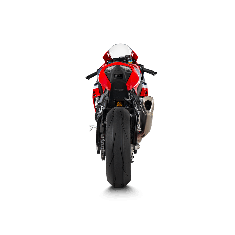 Akrapovic slip-on track day titanium silencer for Honda CBR1000RR-R SC82 2020–2023