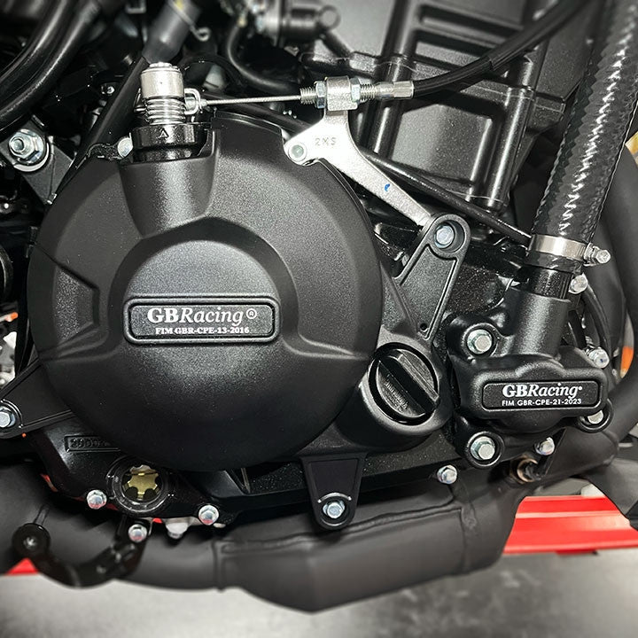 GBRacing engine cover protector complete set for Yamaha YZF-R3 2023–2026