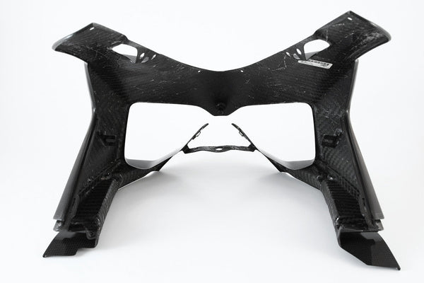 Fullsix carbon headlight fairing for Ducati Panigale 1199 in glossy 200 plain weave