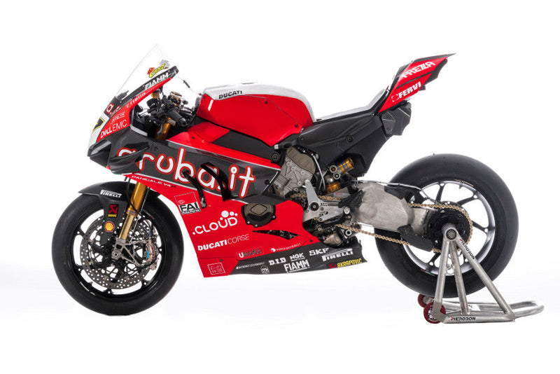 Pierobon aluminium rear paddock stand for Ducati Panigale V4/S/R 2018-2024