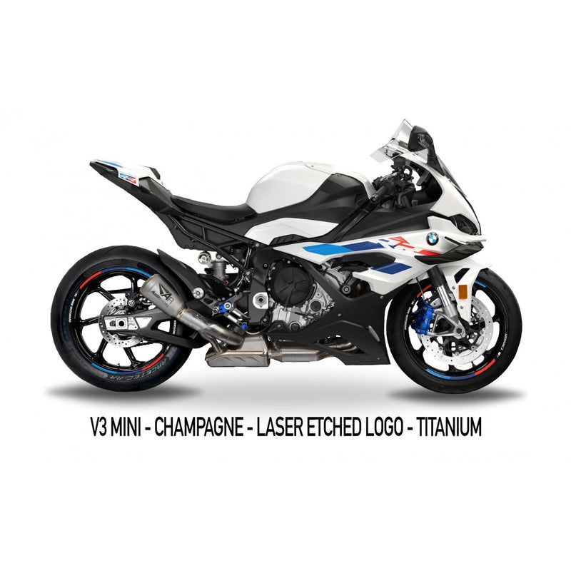 Austin Racing GP1RS V3 Mini titanium slip-on silencer for BMW S1000RR K67