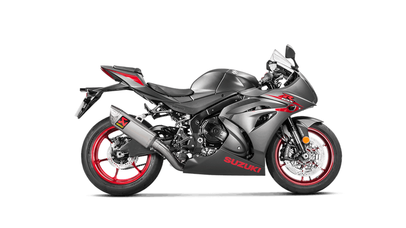 Akrapovic Evolution Line titanium full exhaust system on Suzuki GSX-R 1000 2017-2023