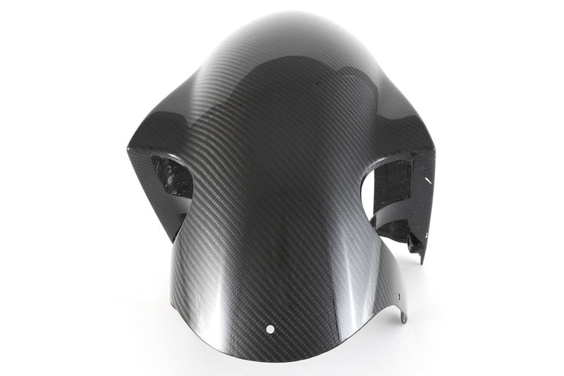 Fullsix carbon front mudguard for Aprilia RSV4 1100 Factory in 245 twill carbon finish