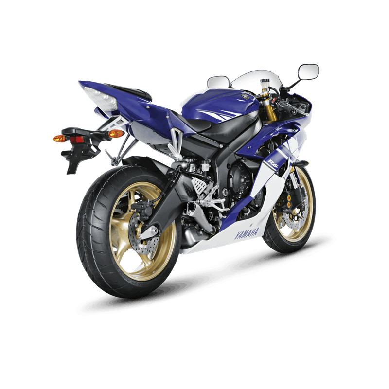 Akrapovic Slip-On Line Titanium silencer Yamaha YZF-R6 Megaphone GP 1