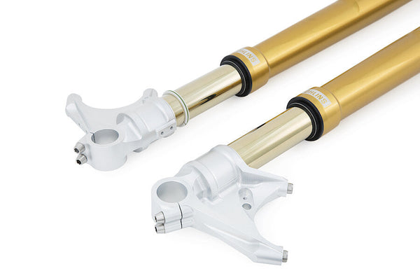 Öhlins FGRT 237 upside-down fork for Kawasaki ZX-10R ZX-10RR 2021–2026 gold anodised