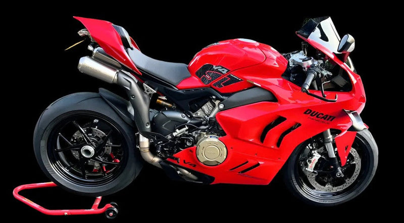 Vandemon High Titanium full exhaust system high mount for Ducati Panigale V4 V4 S V4 R 2018-2024