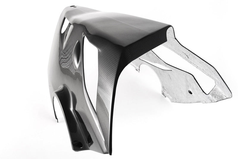 Fullsix carbon fairing belly pan for Ducati Panigale V4/S/R 2018-2021, aftermarket exhaust version