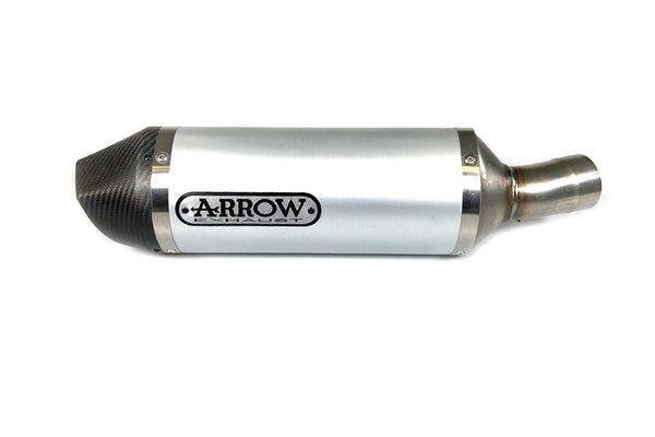 Arrow Race-Tech aluminium slip-on silencer with carbon end cap for Suzuki GSX-R 1000 2017-2023