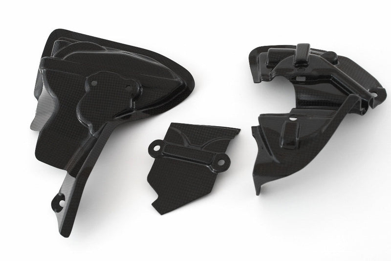 Fullsix carbon cylinder head cover set for Ducati Panigale 1199 in gloss finish