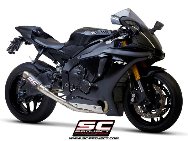 SC-Project GP70-R slip-on silencer for Yamaha YZF-R1 RN65 2020-2026