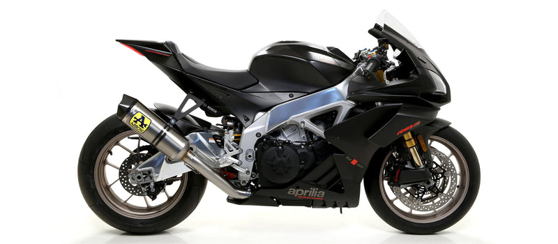Arrow Race-Tech 71906PK titanium slip-on silencer for Aprilia RSV4 1100 Factory 2019-2020