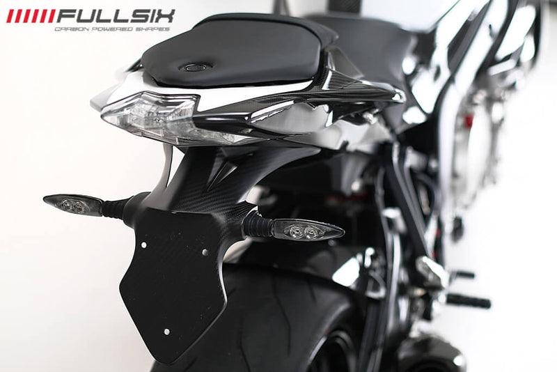 Fullsix carbon seat cowl cover for BMW S1000RR K46 2015-2018, glossy finish