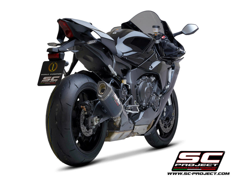 SC-Project SC1-S slip-on silencer for Yamaha YZF-R1 RN65 2020-2026