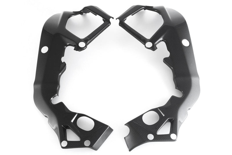 Fullsix carbon frame protection guard extension set for BMW S1000RR K46 2015-2018
