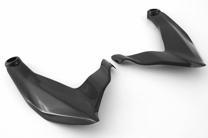 Fullsix carbon frame covers for Ducati Panigale 1199 in gloss carbon finish