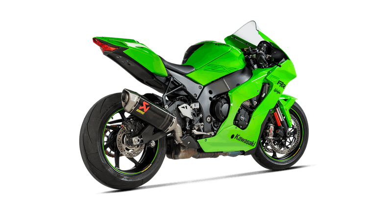 Akrapovic Slip-On Line carbon silencer for Kawasaki ZX-10 R/RR 2021-2025
