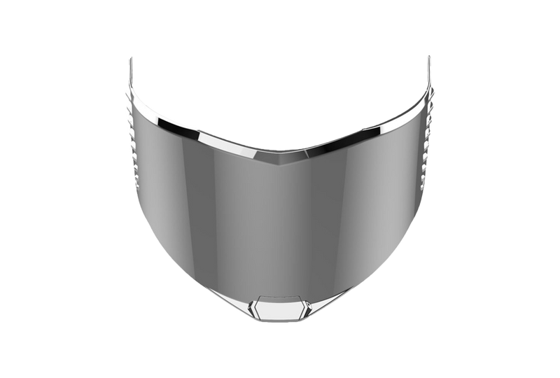LS2 FF805 Thunder replacement visor in Iridium Mirror Chromed Silver