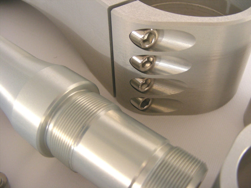 IMA Special Parts racing triple clamp for Ducati Panigale 1299 in anodised aluminium finish