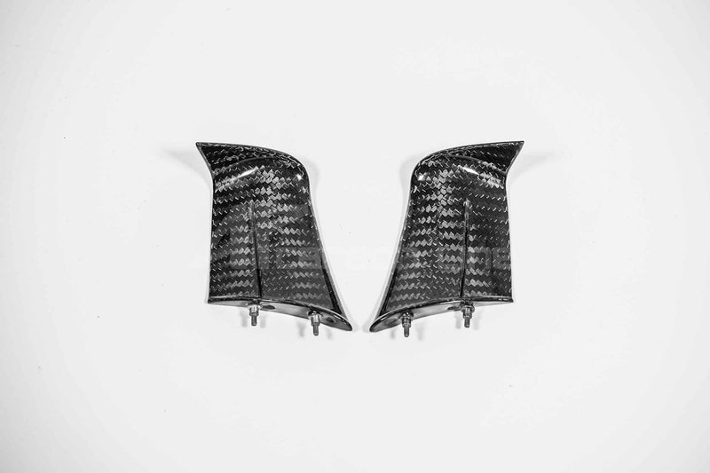 AP Carbon Line 400g twill carbon winglets for Ducati Panigale V4/S/R 2022–2024
