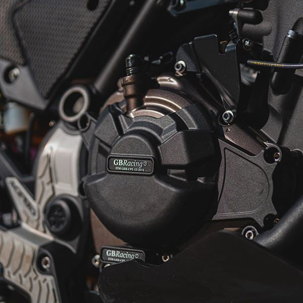GBRacing engine cover protector complete set for Yamaha YZF-R7 2021–2026