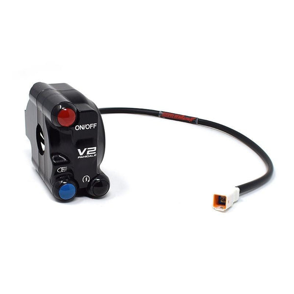 JetPrime JP ACC 006 aluminium throttle housing with handlebar switch for Ducati Panigale V2 955