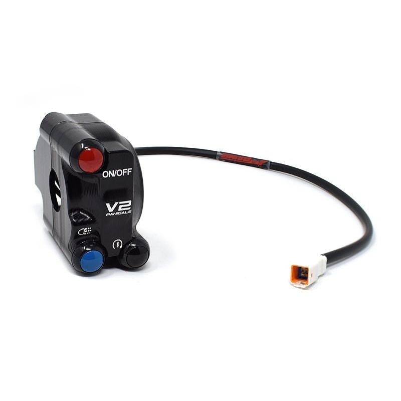 JetPrime JP ACC 006 aluminium throttle housing with handlebar switch for Ducati Panigale V2 955