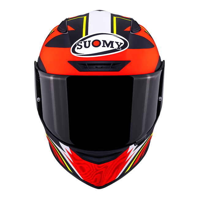 Suomy Track-1 full-face helmet matte red Sam Lowes Replica 2025