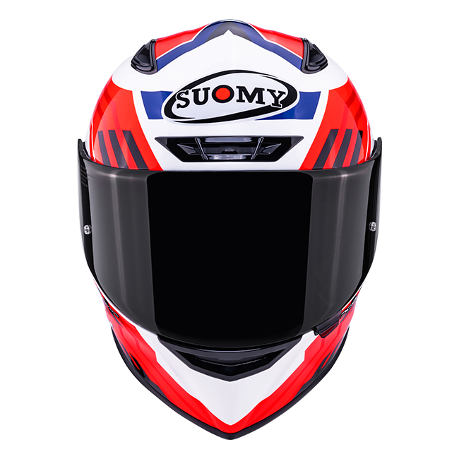 Suomy Track-1 full-face helmet Framework White Red Blue K6T10023