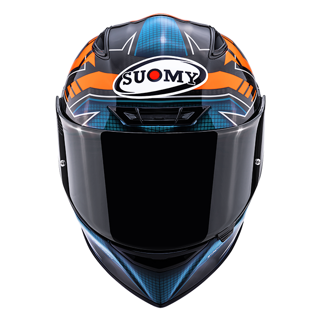 Suomy TX-Pro full-face helmet in Flawless Orange K6TX0015