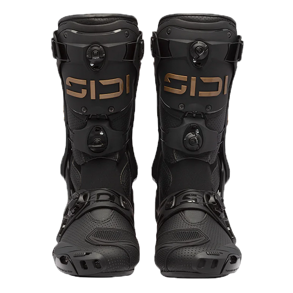 Sidi Rex Air motorcycle boots in black and bronze colourway, model 191