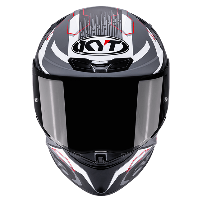 KYT TT-Revo full-face helmet in Speeding Matt Grey finish, part Y6TR0052