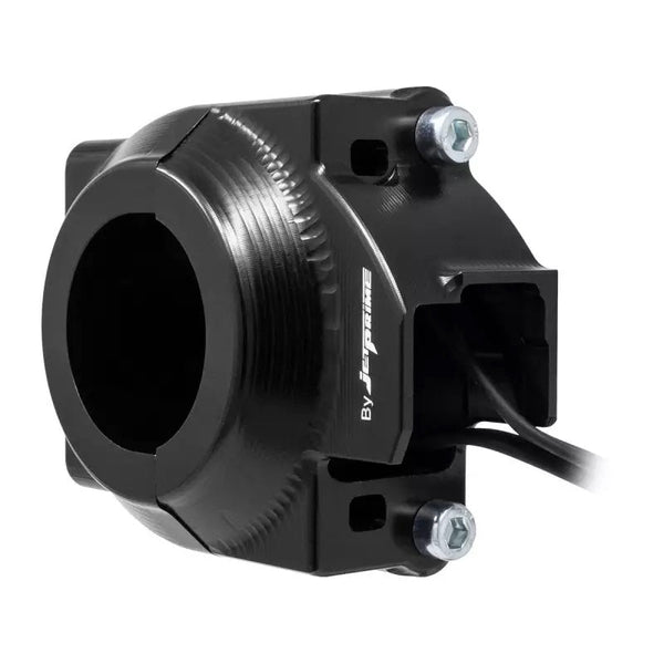 JetPrime CNC aluminium throttle housing with handlebar switch for Ducati Panigale 1299/S