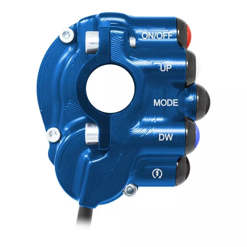JetPrime CNC aluminium throttle housing with handlebar switch for Yamaha YZF-R1/M RN65