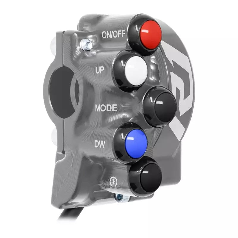 JetPrime CNC aluminium throttle housing with handlebar switch for Yamaha YZF-R1/M RN65