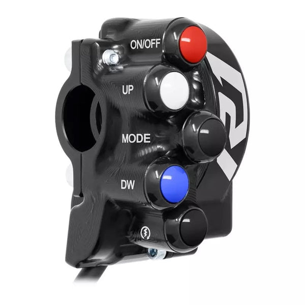 JetPrime CNC aluminium throttle housing with handlebar switch for Yamaha YZF-R1/M RN65