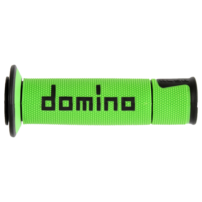 Domino A450 Racing Grips dual-compound TPR handlebar grips in multiple colour options