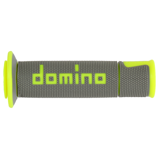 Domino A450 Racing Grips dual-compound TPR handlebar grips in multiple colour options