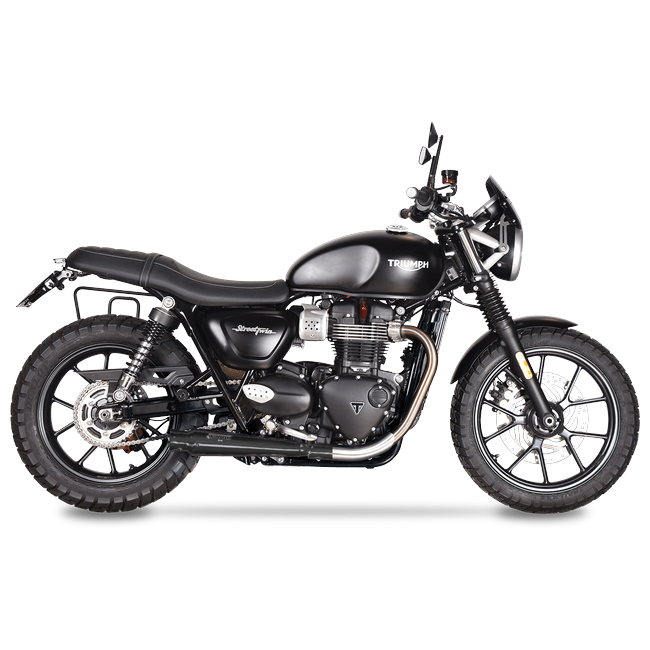 Spark Exhaust Trumpet slip-on Triumph STREET TWIN GTR0402BOM