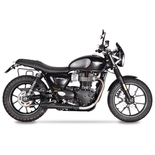 Spark Exhaust Sinfonia slip-on Triumph STREET TWIN GTR0403BOM