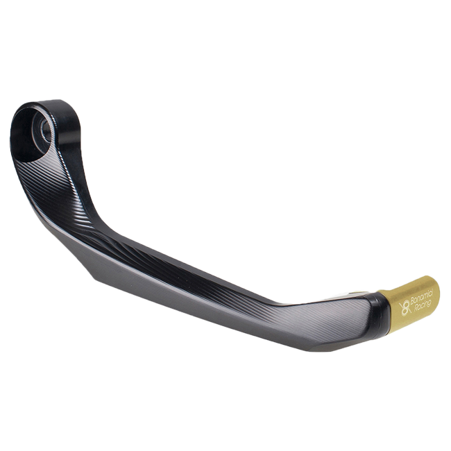 Bonamici Racing LPRR_B aluminium brake lever guard for BMW S1000RR K67 matte black anodised