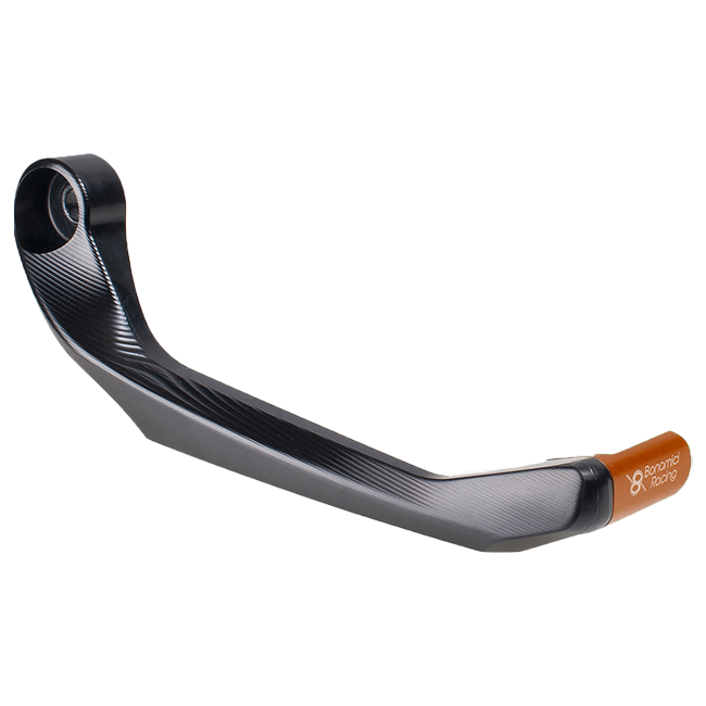 Bonamici Racing LPRR_B aluminium brake lever guard for Yamaha YZF-R7 in anodised finish