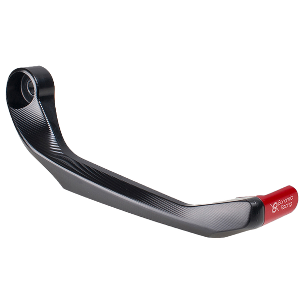 Bonamici Racing LPRR_B aluminium brake lever guard for Ducati Panigale V4 anodised finish