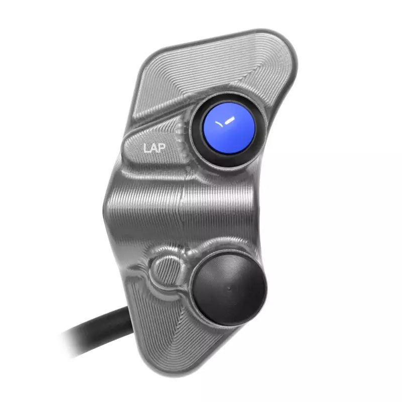 JetPrime JP PSR DU056 race left handlebar switch for Ducati Panigale V4 in anodised aluminium
