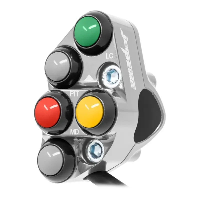 JetPrime JP PSR HO017 Race left handlebar switch for Honda CBR 1000 RR SC77 anodised aluminium