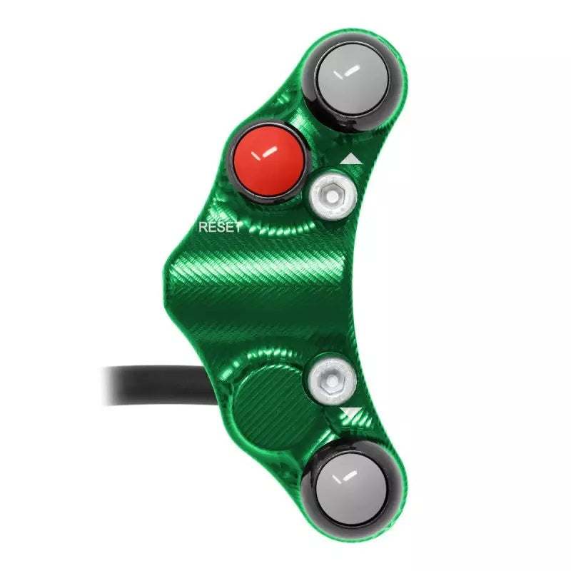 JetPrime JP PLSR 054 race left handlebar switch for Kawasaki ZX-10 R/RR 2021-2026